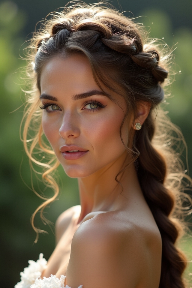 braided crown hairstyle variations
