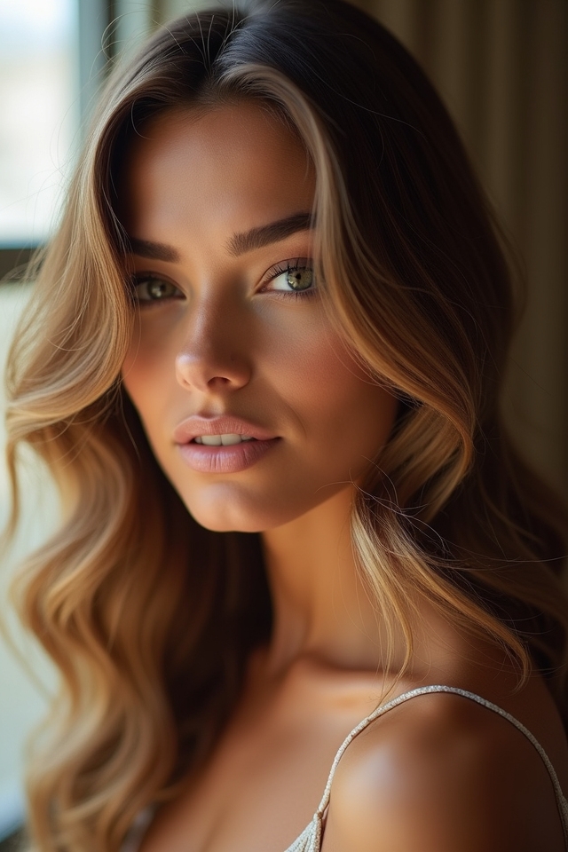 effortlessly chic layered waves