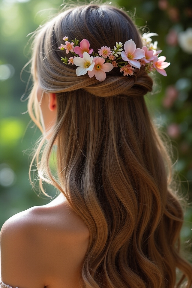 floral hair accessories elevate style