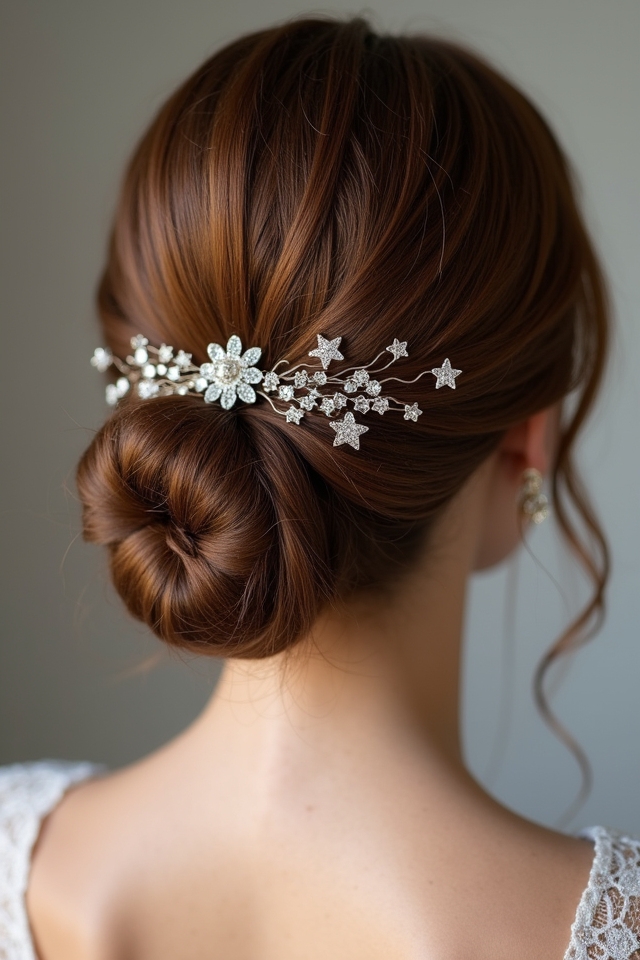 versatile elegant low bun