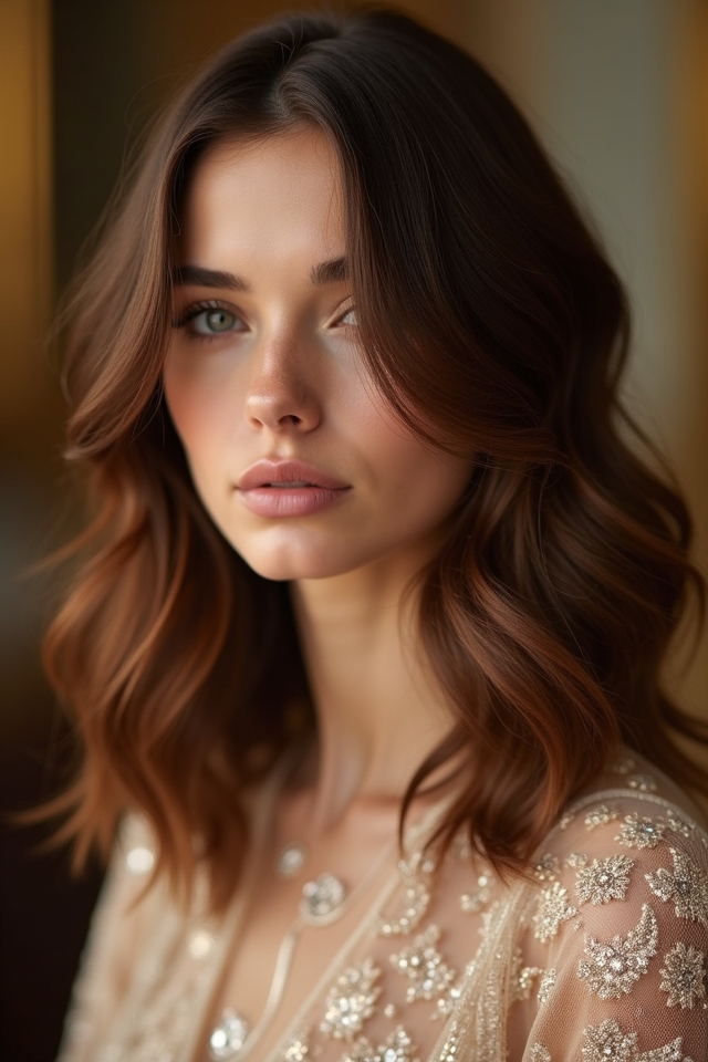 versatile textured lob hairstyle