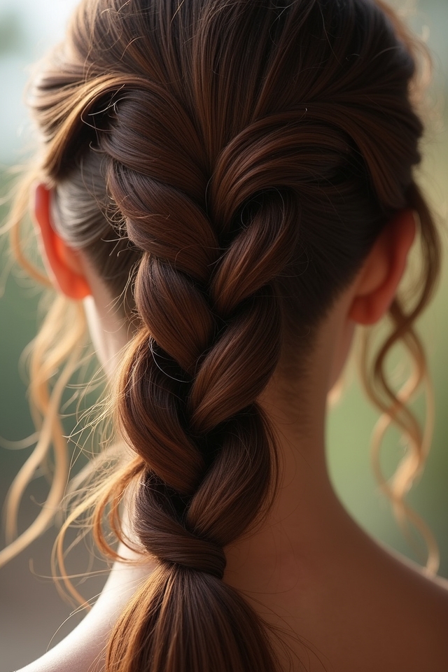 whimsical fishtail braid styles